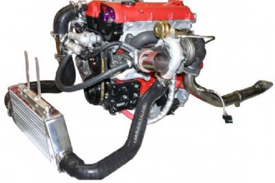 Flyin' Miata Voodoo II turbo system for NB chassis