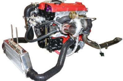 Flyin' Miata FM II turbo system for NA6 chassis