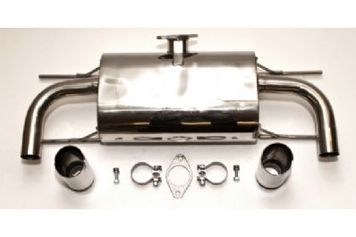 Flyin' Miata NC supercharged stainless steel exhaust